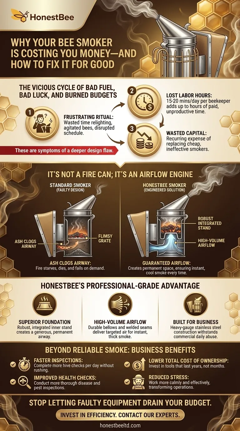 Why Your Bee Smoker Is Costing You Money—And How to Fix It for Good Visual Guide
