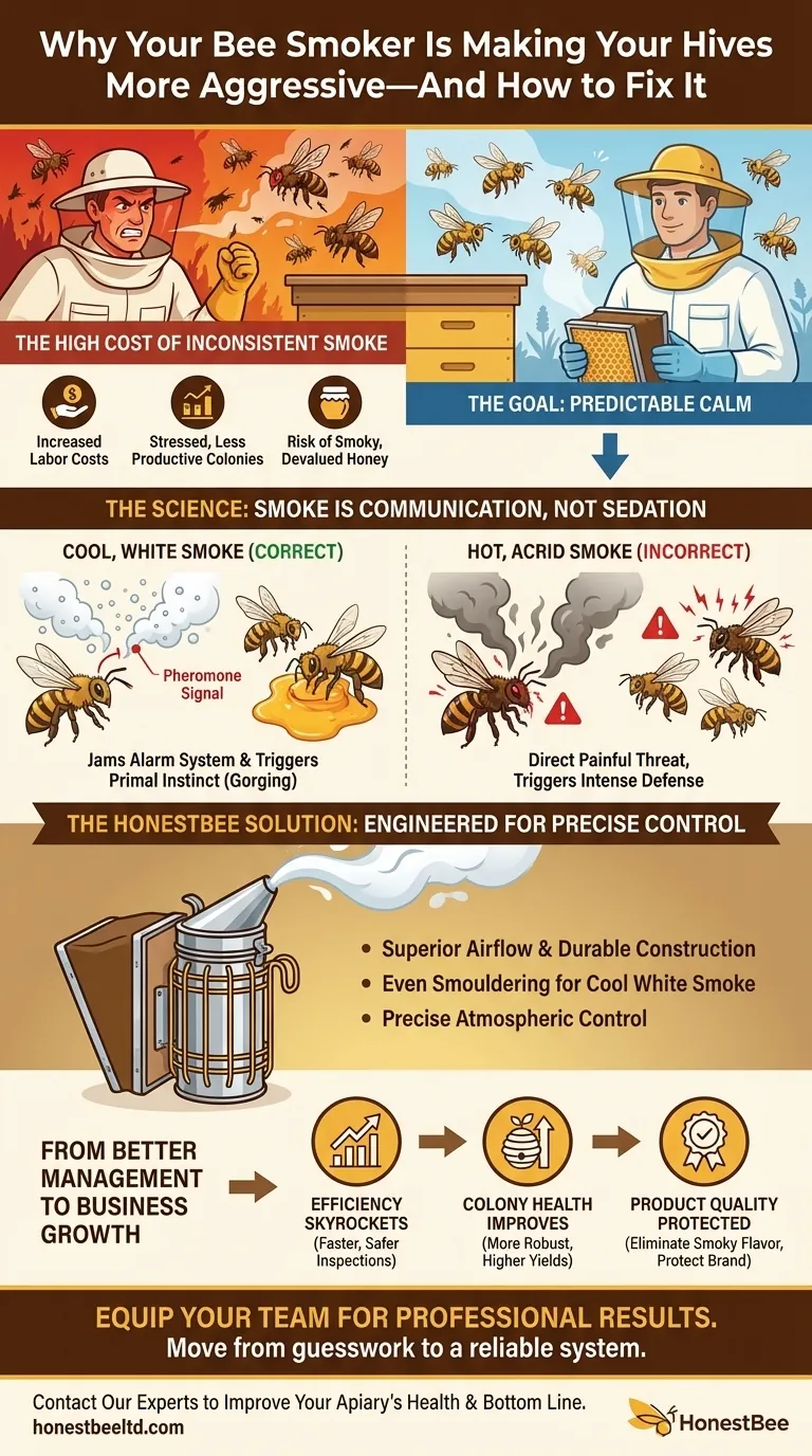 Why Your Bee Smoker Is Making Your Hives More Aggressive—And How to Fix It Visual Guide
