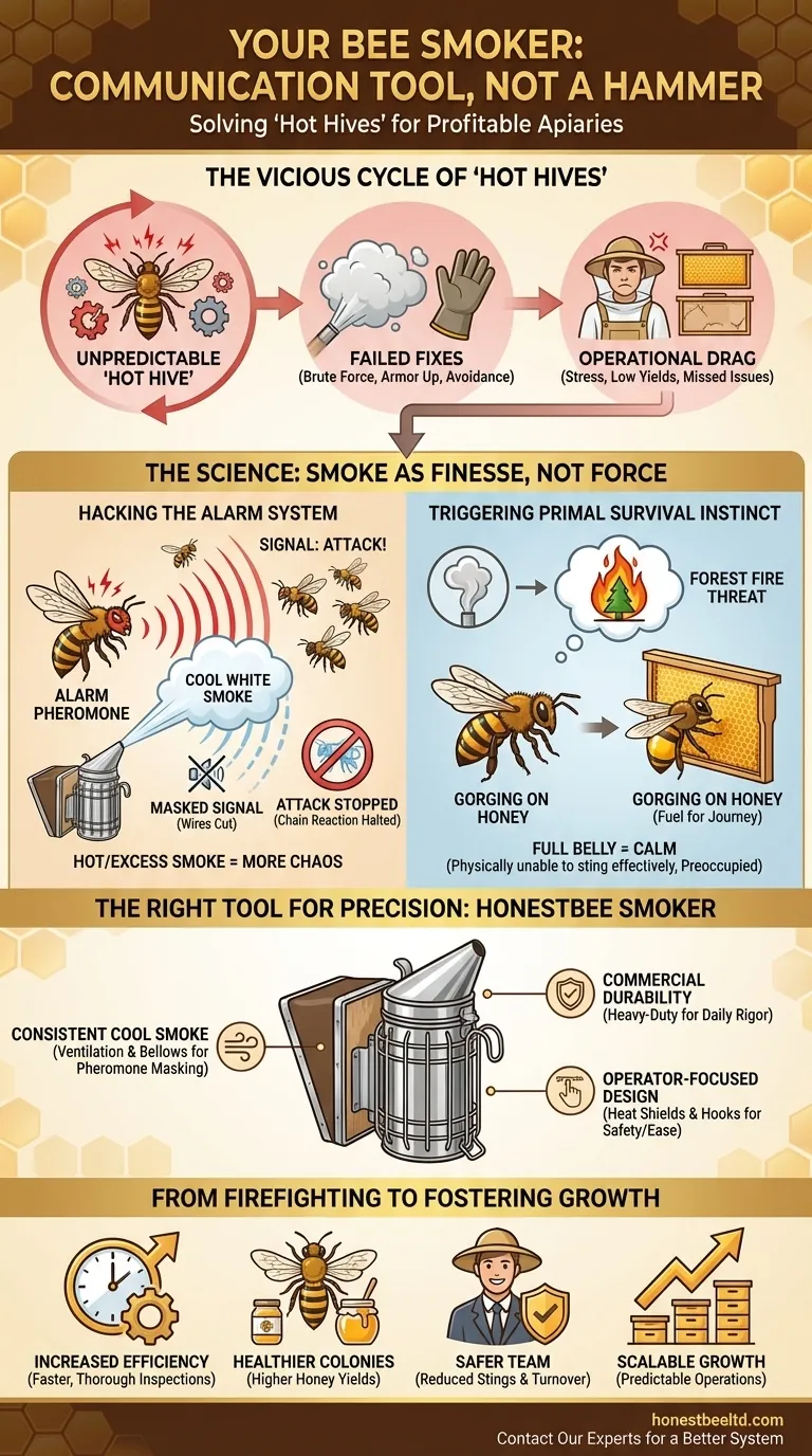 Your Bee Smoker Is a Communication Tool, Not a Hammer: Here's Why It Matters Visual Guide