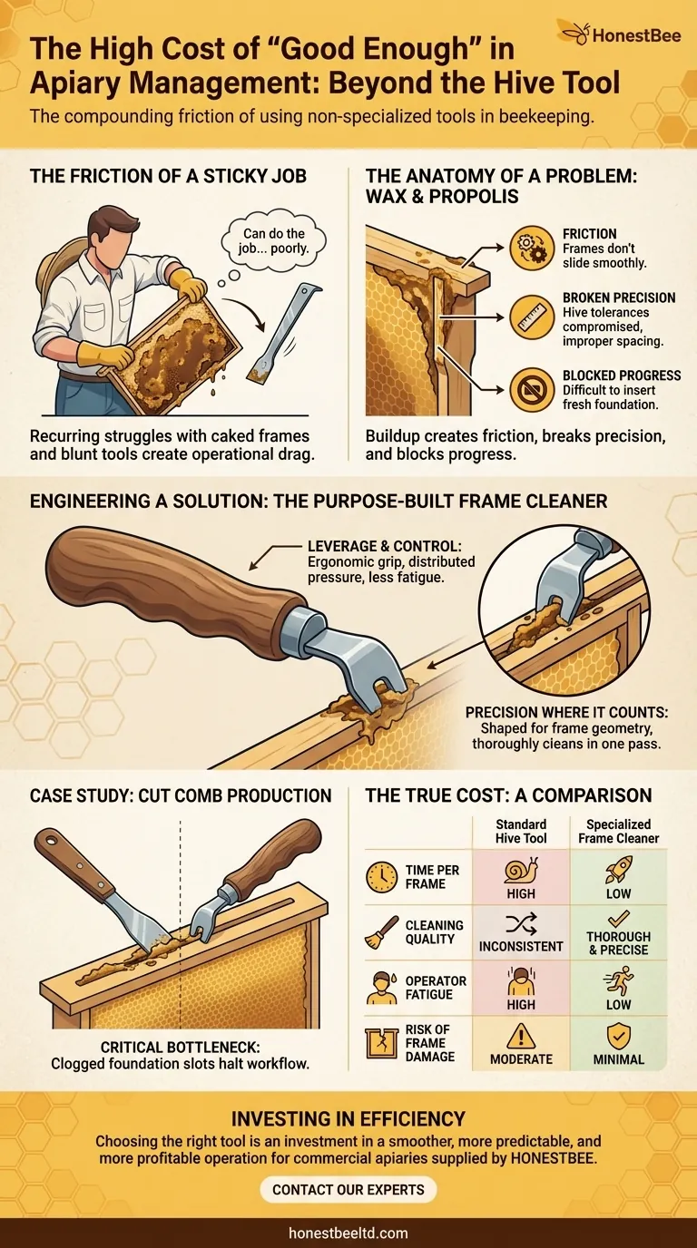 Beyond the Hive Tool: The Compounding Cost of 'Good Enough' in Apiary Management Visual Guide