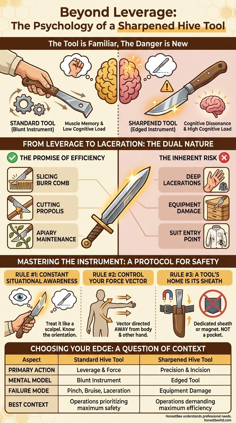 Oltre la Leva: La Psicologia di un Attrezzo da Arnia Affilato Guida Visiva