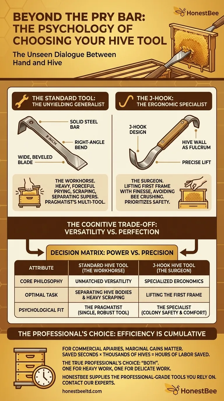 Beyond the Pry Bar: The Psychology of Choosing Your Hive Tool Visual Guide