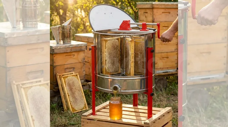 O que é um extrator de mel tangencial? Uma ferramenta simples e econômica para apicultores de pequena escala