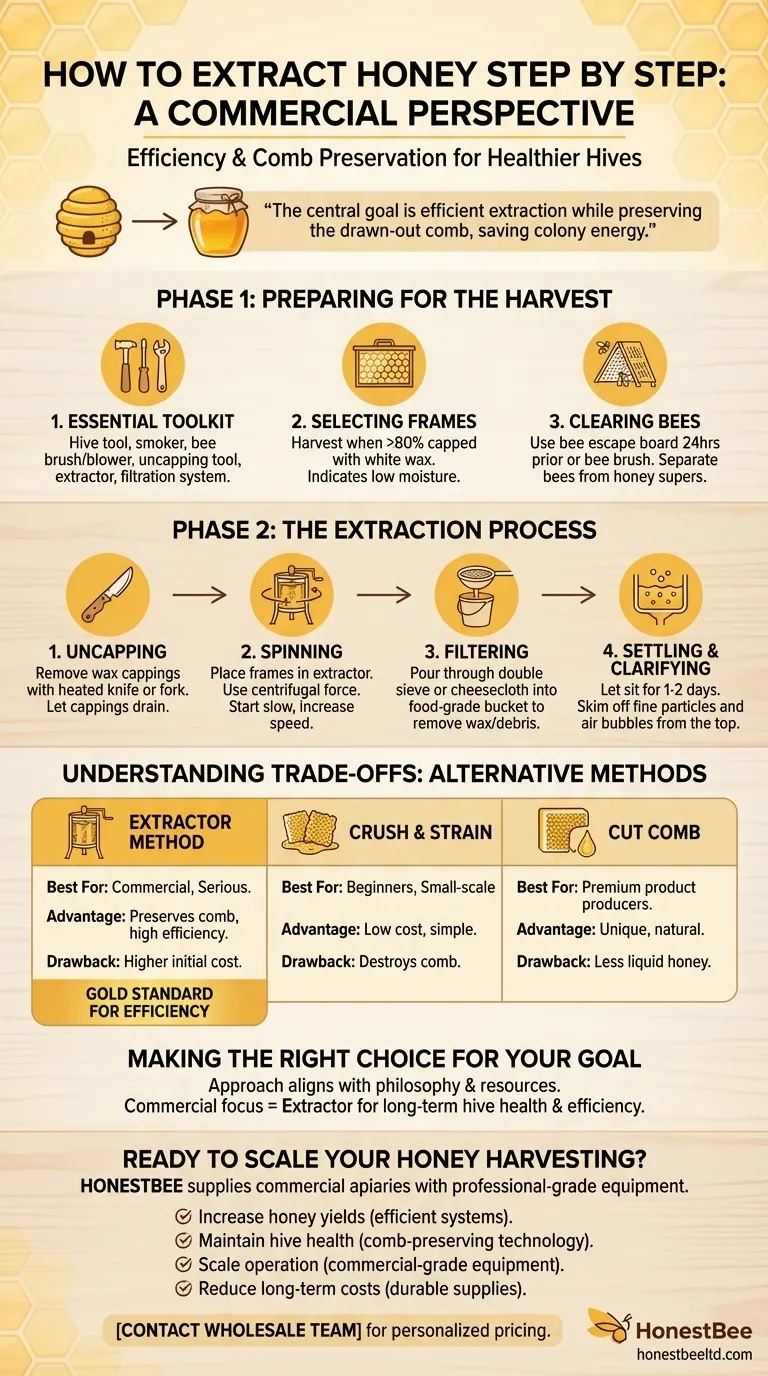 꿀을 단계별로 추출하는 방법은 무엇인가요? 순수한 꿀 수확을 위한 완벽 가이드 시각적 가이드