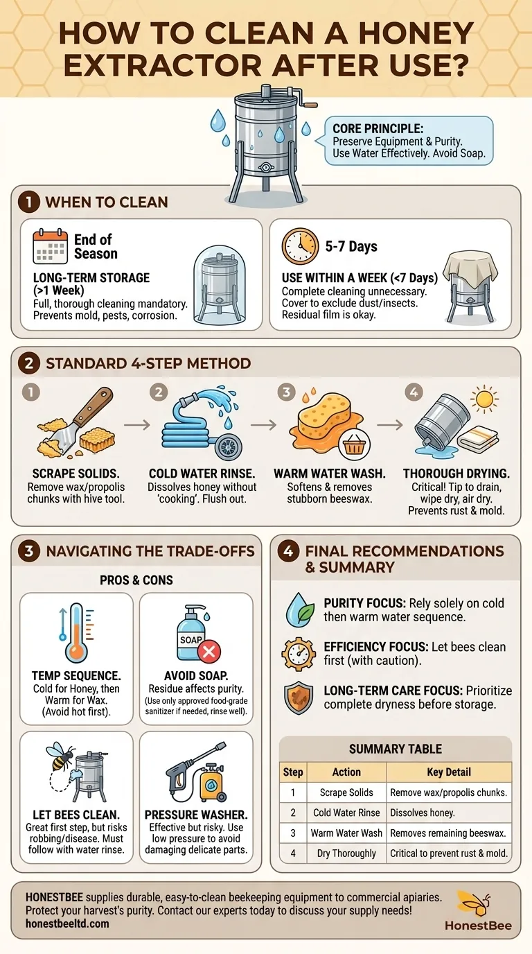 Как чистить медогонку после использования? Основное руководство по обеспечению чистоты и уходу за оборудованием Визуальное руководство