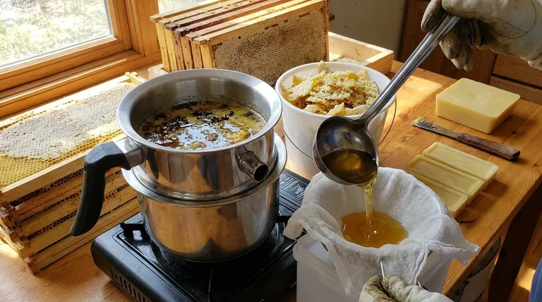 Como os apicultores obtêm cera de abelha? Da Colmeia ao Bloco: Um Guia para a Colheita e Refino