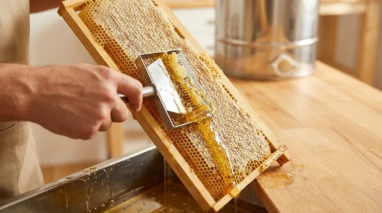 How to uncap and extract honey? A Beekeeper's Guide to a Clean, Efficient Harvest