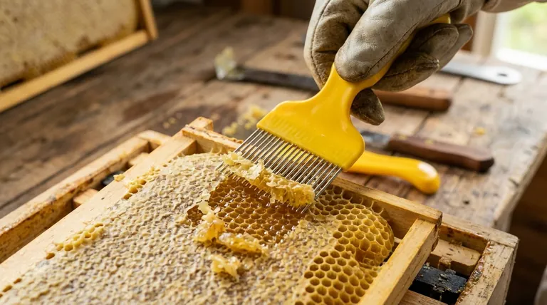 탈개 포크는 무엇에 사용됩니까? 벌통 관리 및 꿀 수확을 위한 정밀 도구