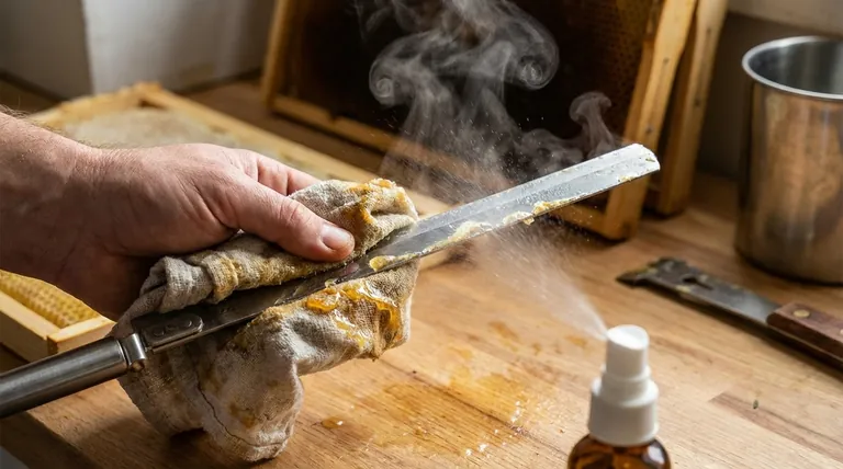 How to clean an uncapping knife? Master the Hot-Knife Method for Easy Maintenance