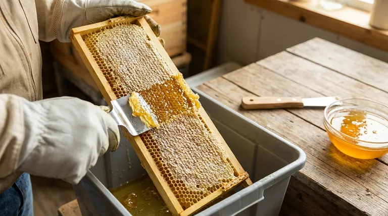 디캡핑 나이프는 무엇에 사용되나요? 효율적인 수확을 위해 벌집 뚜껑 열기