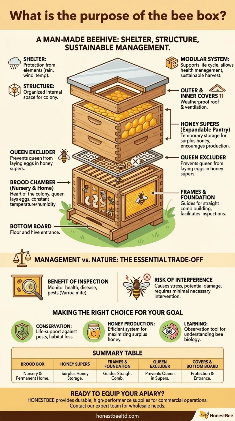 Qual è lo scopo di un arnia a cassetta? Una guida completa alla gestione moderna dell'alveare Guida Visiva