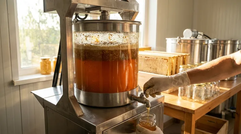 꿀 침전조는 무엇에 사용됩니까? 생꿀을 자연적으로 맑게 하고 품질을 보존하는 방법