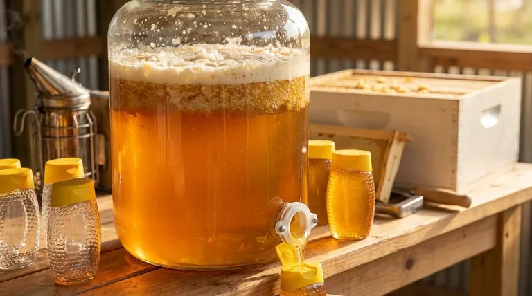 How long to let honey settle before bottling? Achieve Crystal-Clear Honey for a Premium Product