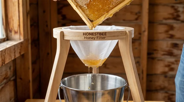 ما هي مصفاة العسل؟ المفتاح للحصول على عسل نقي وعالي الجودة لمشروع تربية النحل الخاص بك