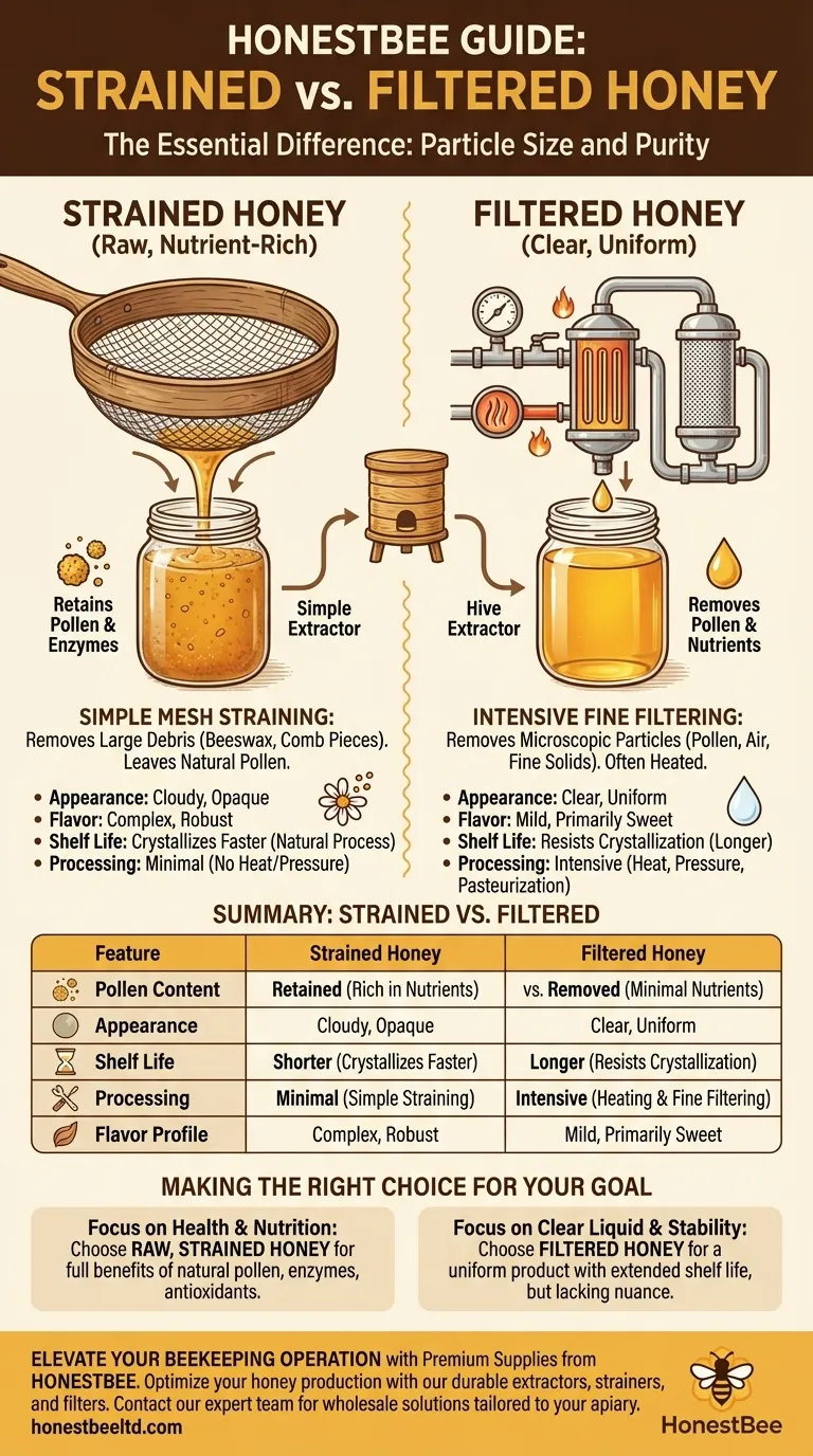 ¿Cuál es la diferencia entre la miel filtrada y la miel colada? Elige la miel adecuada para tus necesidades Guía Visual