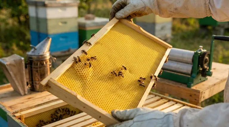 What are comb foundations used for? A Guide to Building Orderly, Productive Hives
