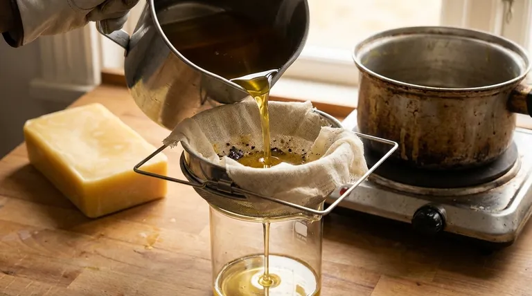 Com o que coar cera de abelha? Um Guia para Dupla Filtragem para Pureza