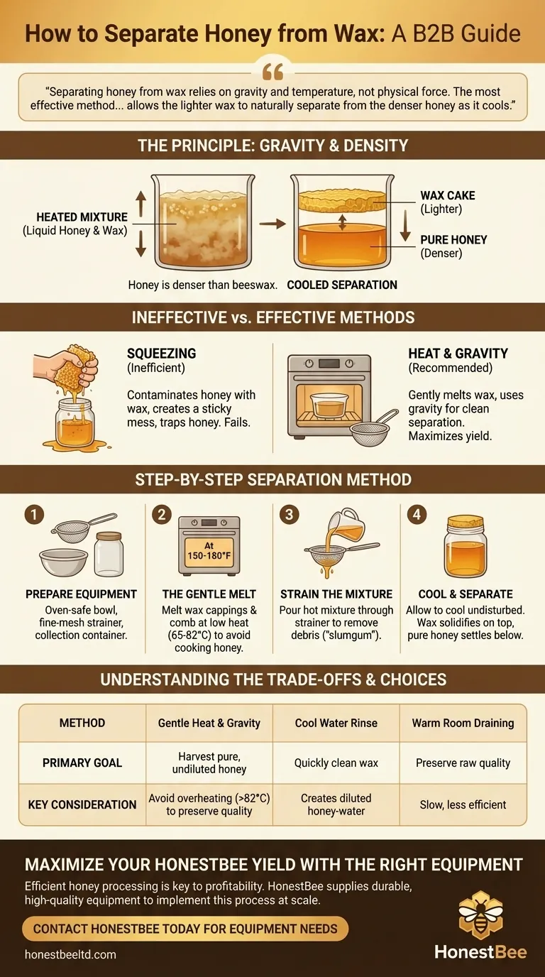 How do you squeeze honey from wax? The Right Way to Separate Honey and Preserve Quality Visual Guide