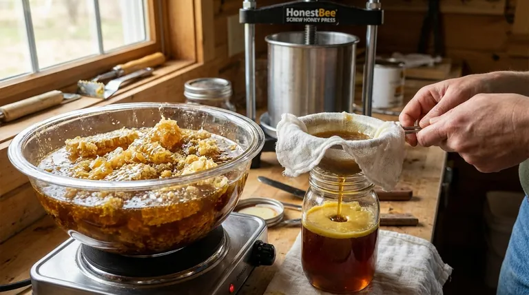 How do you squeeze honey from wax? The Right Way to Separate Honey and Preserve Quality