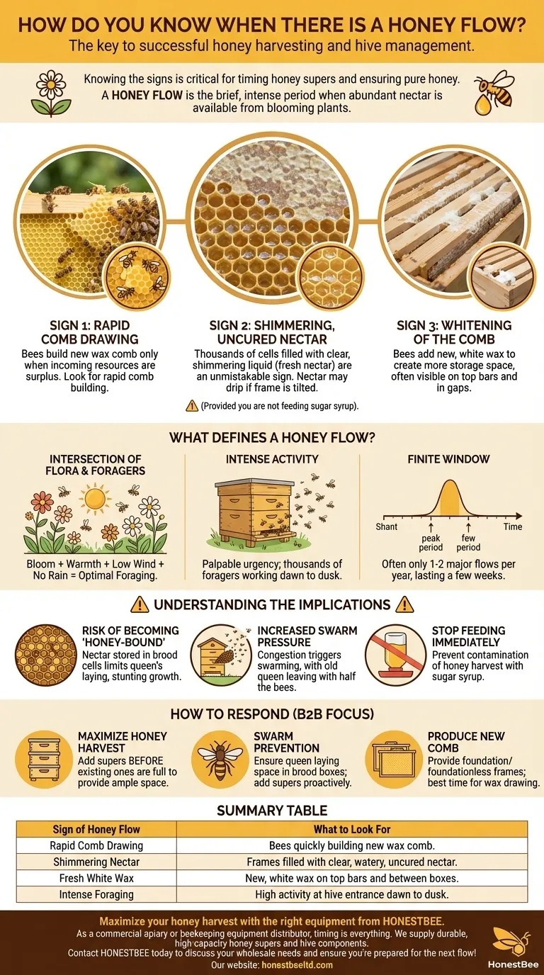 꿀이 흐르는 시기를 어떻게 아나요? 풍성한 수확을 위한 징후를 파악하세요 시각적 가이드