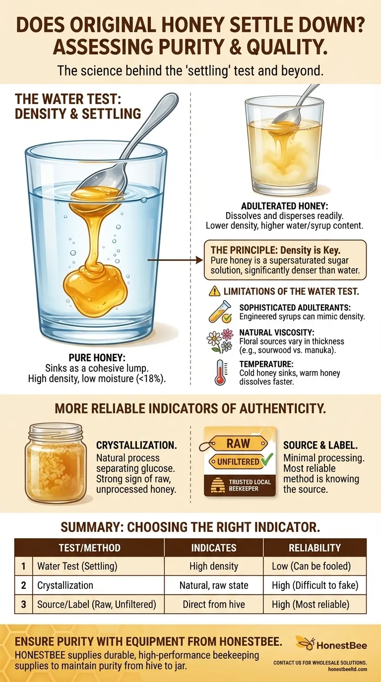 천연 꿀은 가라앉을까요? 꿀 순도에 대한 진실을 파헤치다 시각적 가이드