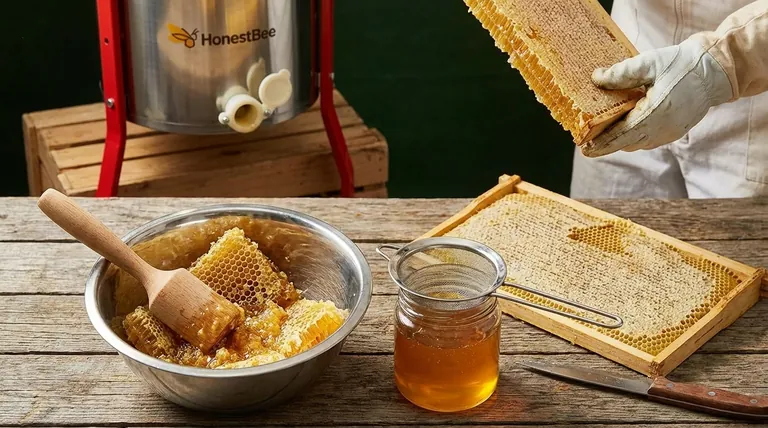 추출기 없이 꿀을 채취할 수 있나요? 네, 간단하고 저렴한 방법으로 가능합니다.