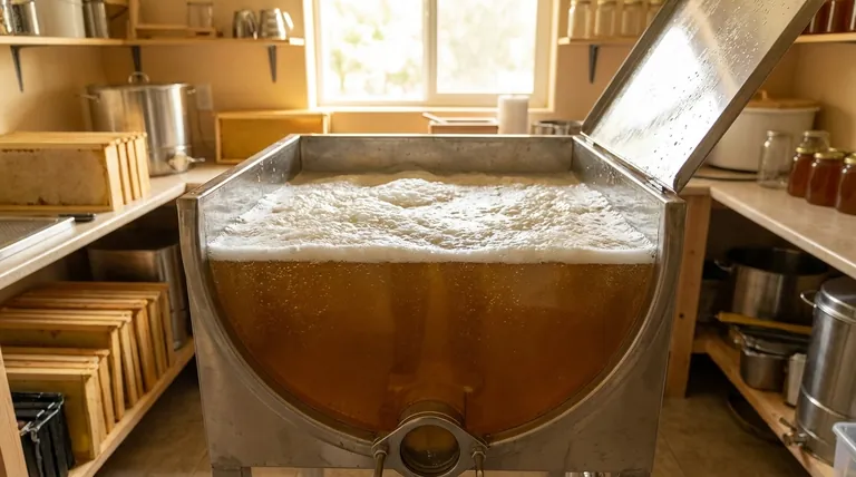 貯蜜タンクに蜂蜜をどれくらいの期間放置しますか?清澄化プロセスを最適化しましょう