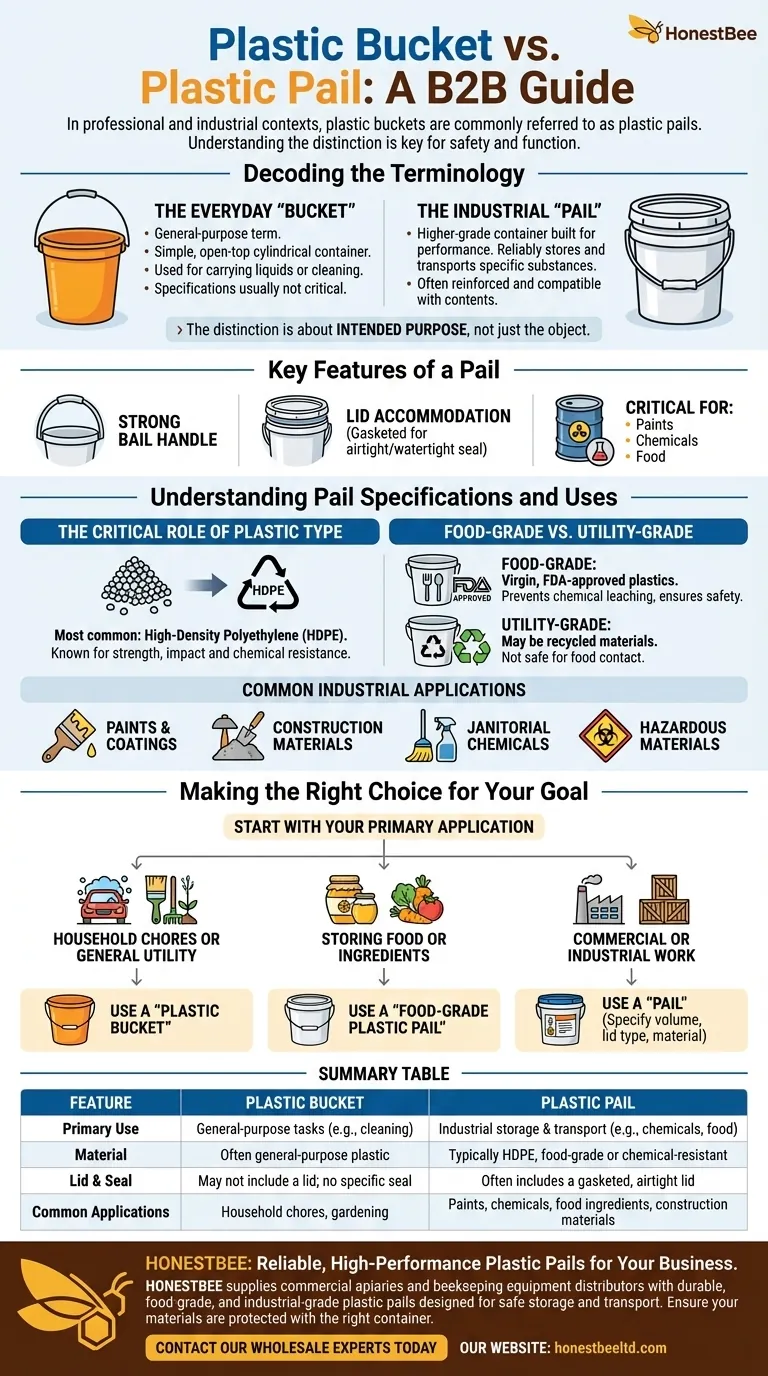 ¿Cómo se llaman los cubos de plástico? La guía esencial de los baldes de plástico Guía Visual