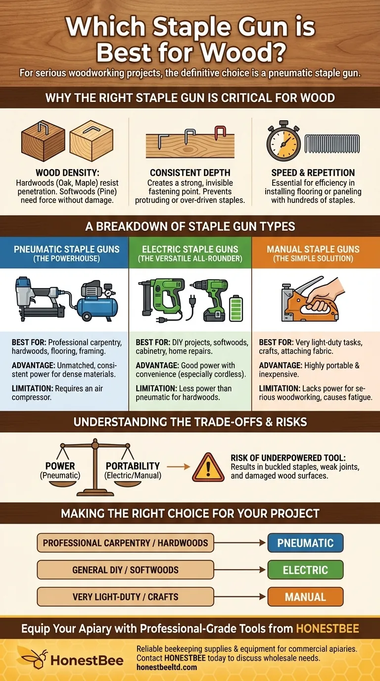 ما هي أفضل دباسة مسامير للأعمال الخشبية؟ دليل القوة والدقة والأداء دليل مرئي