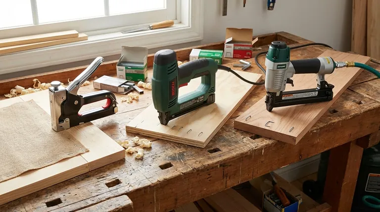 What kind of stapler do I need for wood? Choose the Right Tool for Your Project