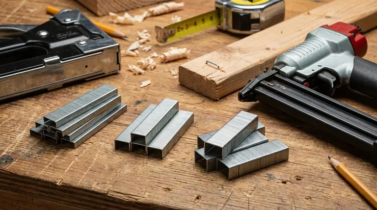 What staples to use for wood? Choose the Right Gauge & Crown for a Flawless Finish