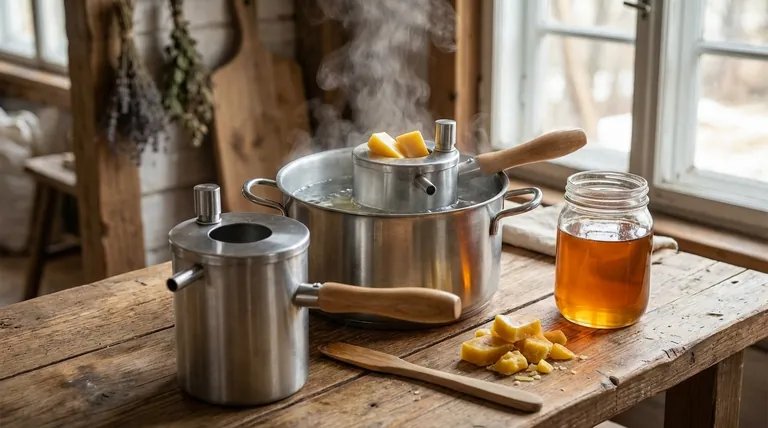 What is the best way to melt beeswax? Safely Preserve Quality with Indirect Heat