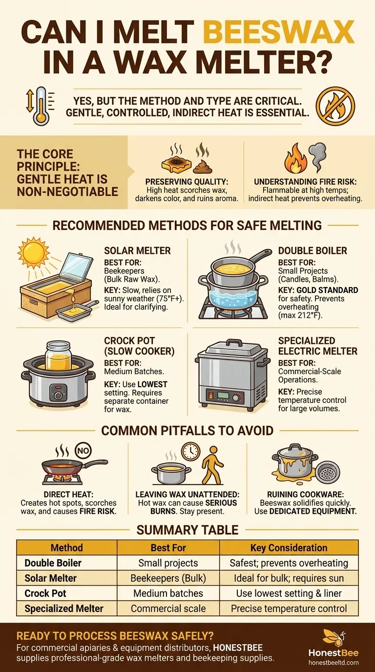 Can I melt beeswax in a wax melter? The Key to Safe, High-Quality Results Visual Guide