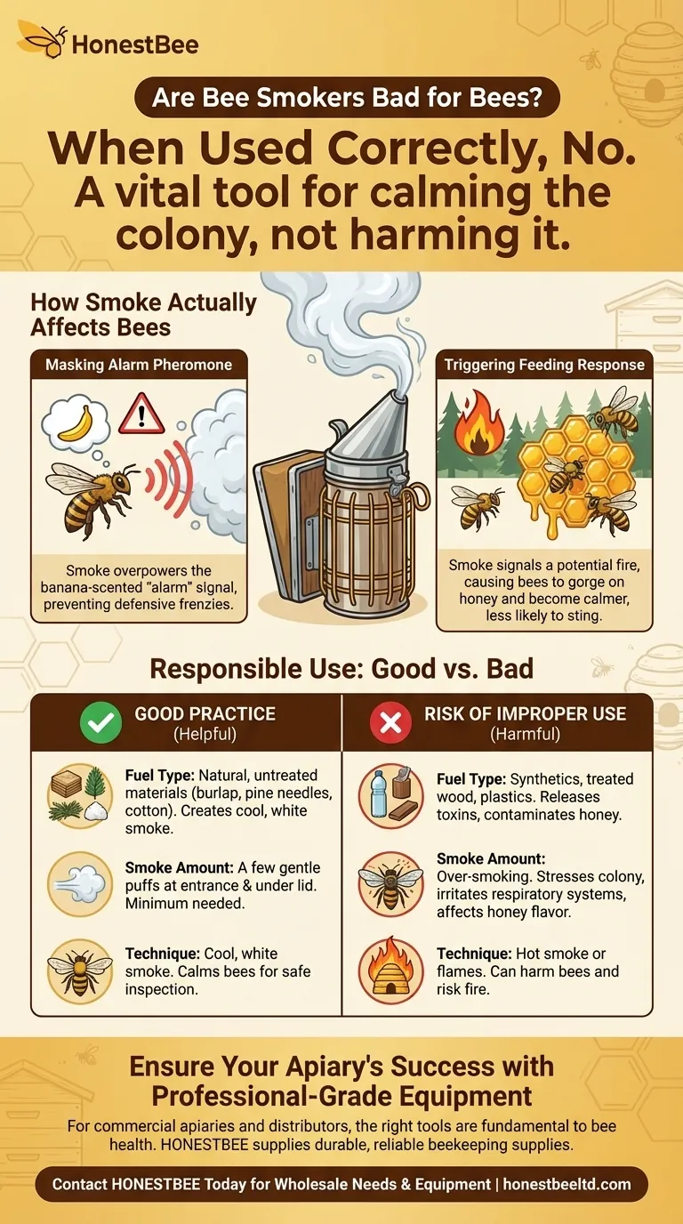 Are bee smokers bad for bees? A Guide to Safe and Effective Use Visual Guide