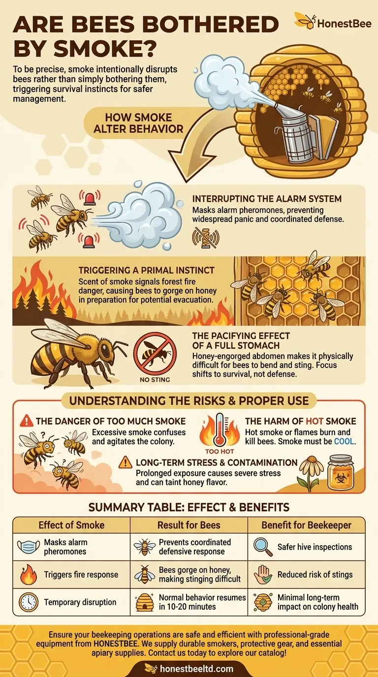 벌들은 연기에 괴로워할까요? 벌통을 차분하게 유지하는 양봉가의 비밀 시각적 가이드