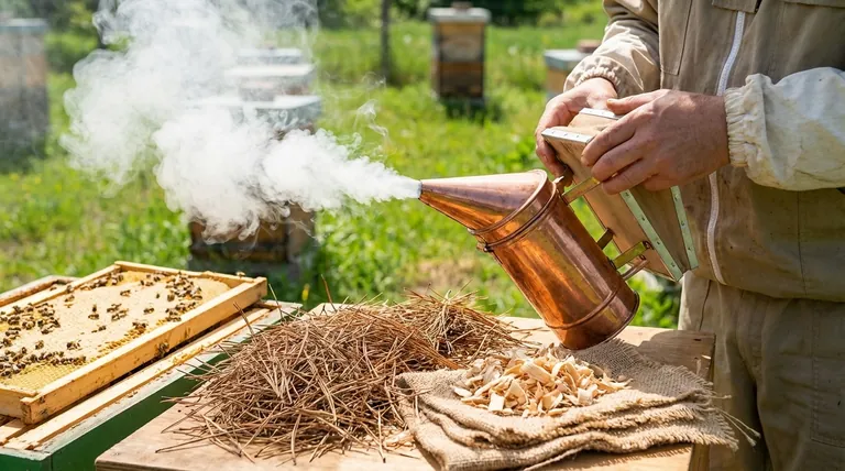 벌통 훈연기에 가장 좋은 연료는 무엇인가요? 침착하고 안전한 벌통 검사를 달성하세요