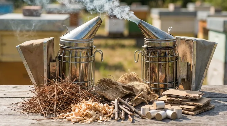 What can I use for bee smoker fuel? Choose Safe, Natural Materials for a Calm Hive