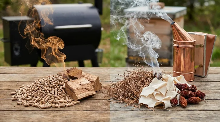 What type of fuel is best for smokers? Choose the Right Fuel for BBQ or Beekeeping