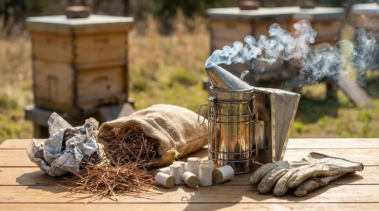 What is the best thing to put in a bee smoker? A 2-Stage Fuel Guide for Calm, Productive Hives