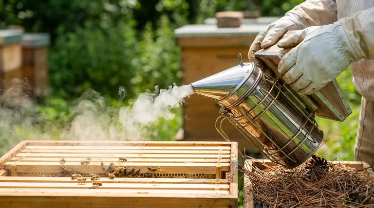 벌을 무엇으로 훈연하나요? 침착하고 안전한 벌통 검사의 핵심