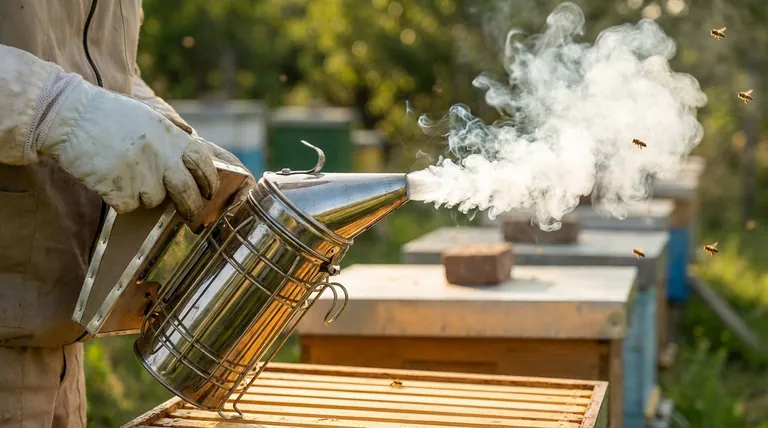 벌집 연기는 어떻게 만드나요? 침착하고 생산적인 벌집을 위한 기술 마스터하기