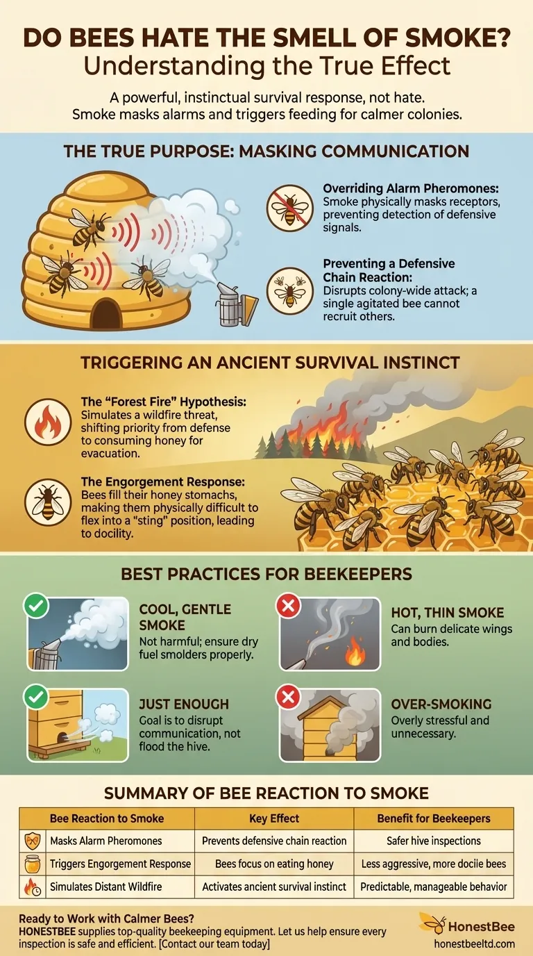 벌들은 연기 냄새를 싫어할까요? 양봉에서 가장 중요한 도구에 대한 진실 시각적 가이드