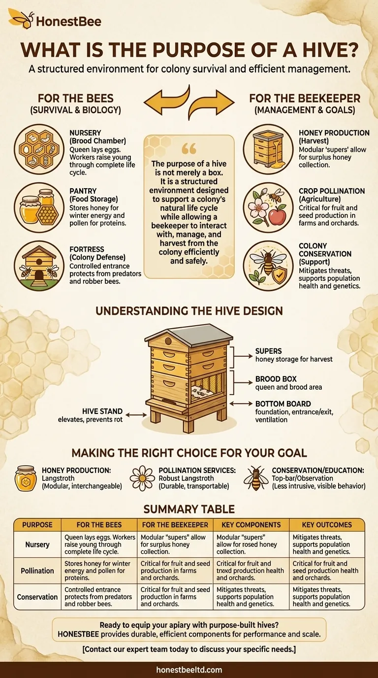 Quel est le but d'une ruche ? Un guide complet pour les apiculteurs et les ruchers Guide Visuel