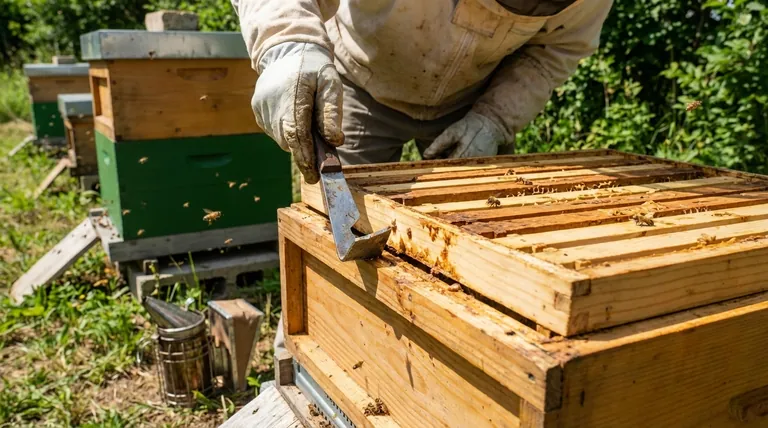 什么是蜂农工具?蜂场蜂箱管理的必备撬棒