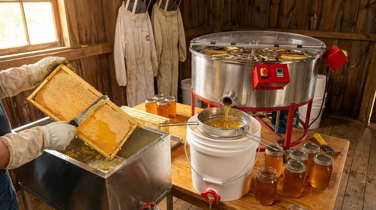 꿀을 채취하는 데 사용되는 장비는 무엇인가요? 양봉가를 위한 완벽 가이드