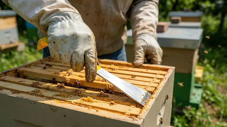 Qual è l'uso dell'attrezzo per arnia nell'apicoltura? Lo strumento multiuso essenziale per ogni apicoltore