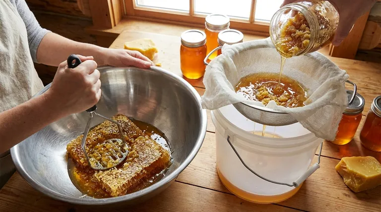 从蜂巢中提取蜂蜜最简单的方法是什么?初学者的简明指南