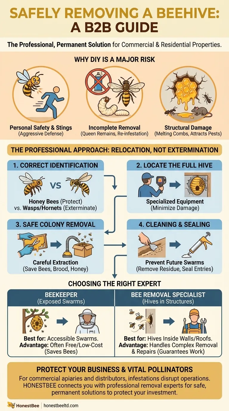 Como se livrar de uma colmeia de abelhas? A Solução Segura e Permanente para o Seu Problema com Abelhas Guia Visual