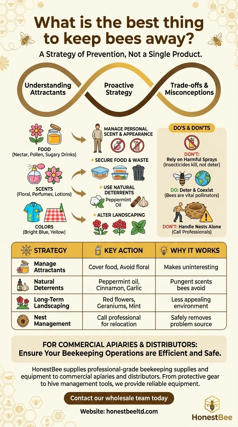 What is the best thing to keep bees away? A Proactive Strategy for a Bee-Free Zone Visual Guide