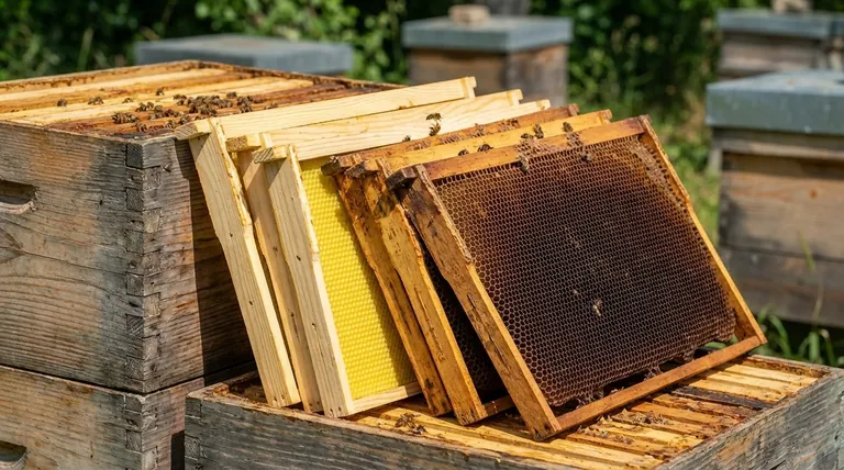 Quanto durano i telaini per arnia? Una guida alla rotazione sana dei favi